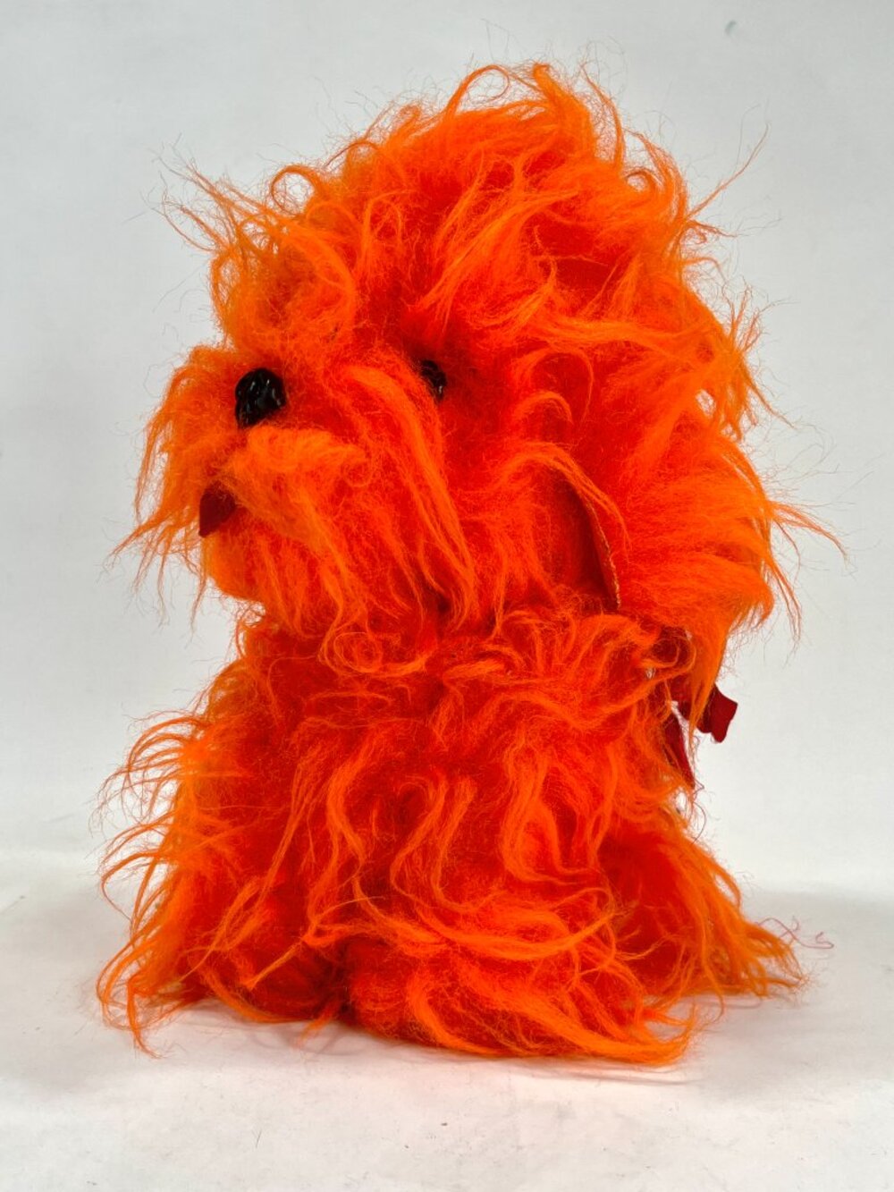 Vintage Collegiate Manufacturing PERSONALITY PET Orange Dog Stuffed Animal Plush